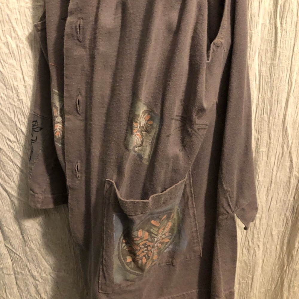 Vintaged Blue Fish two pc pants vest
